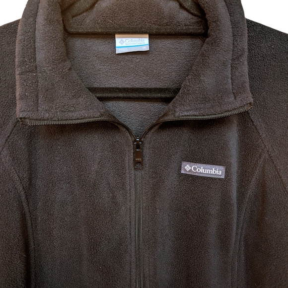 EUC Columbia Women's Black Fleece Jacket - Picture 6 of 6